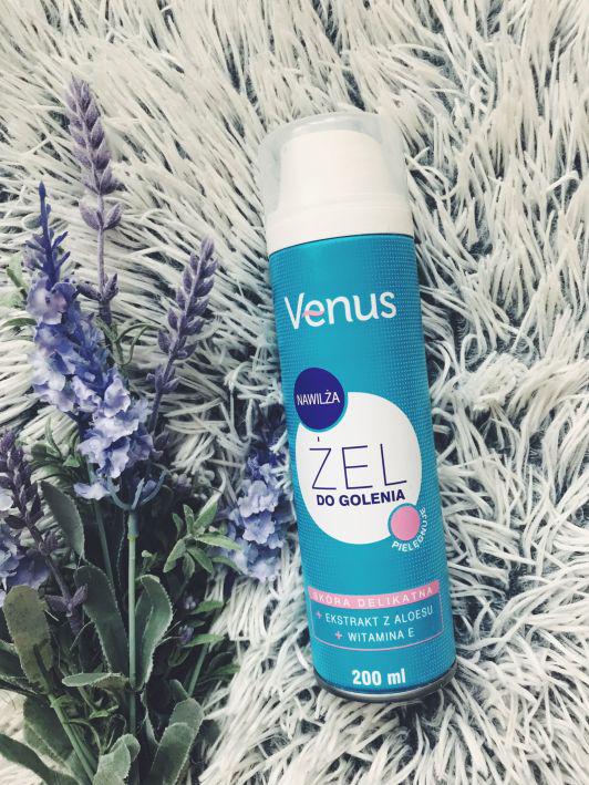 Venus żel do golenia depilacja aloes