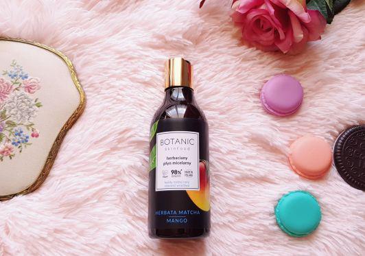 Botanic SkinFood Płyn micelarny do twarzy, Herbaciany, Herbata matcha i mango, Każdy rodzaj cery również wrażliwa