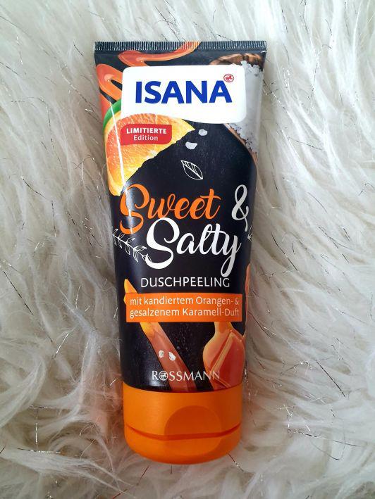 Isana Peeling pod prysznic, Sweet & Salty 