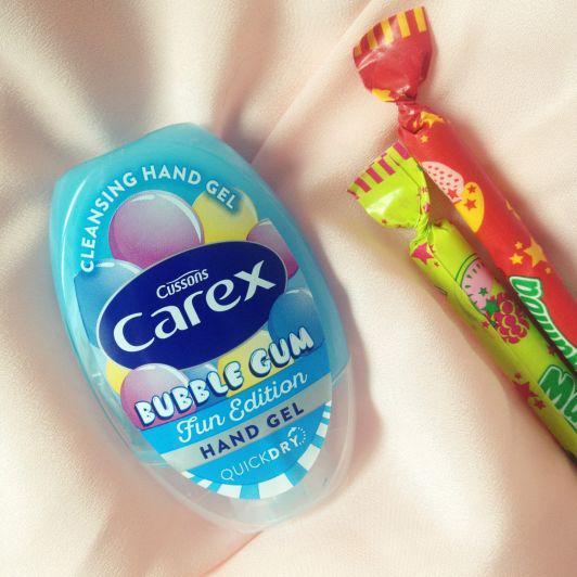 Carex Antybakteryjny żel do rąk, Bubble Gum