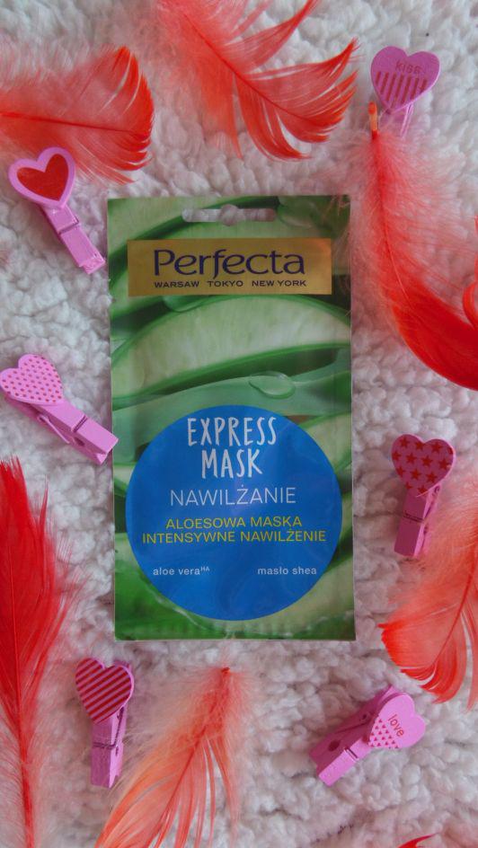Perfecta Express Mask, Nawilżanie, Aloesowa maseczka do twarzy
