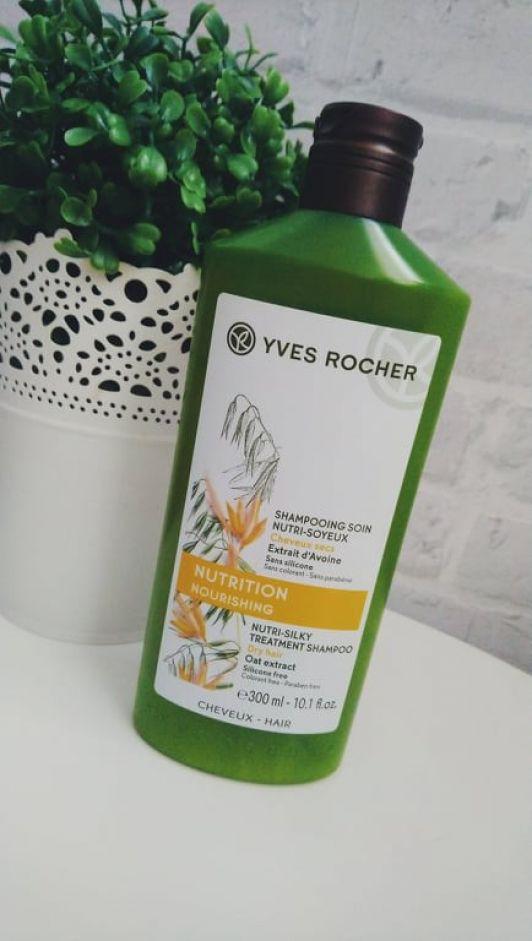 Yves Rocher Szampon do włosów, Nutrition, Mleczko z owsa