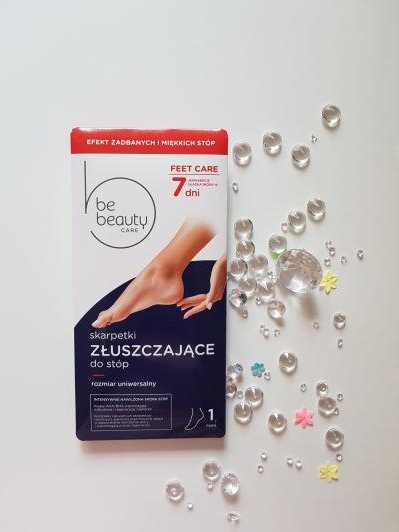 BeBeauty Care, Skarpetki złuszczające do stóp, Intensywnie nawilżona skóra stóp