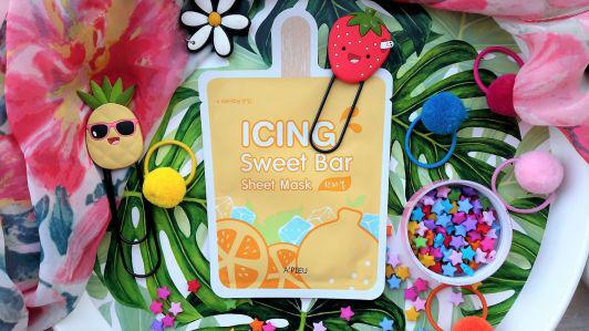 A'Pieu Icing Sweet Bar, maska mandarynkowa