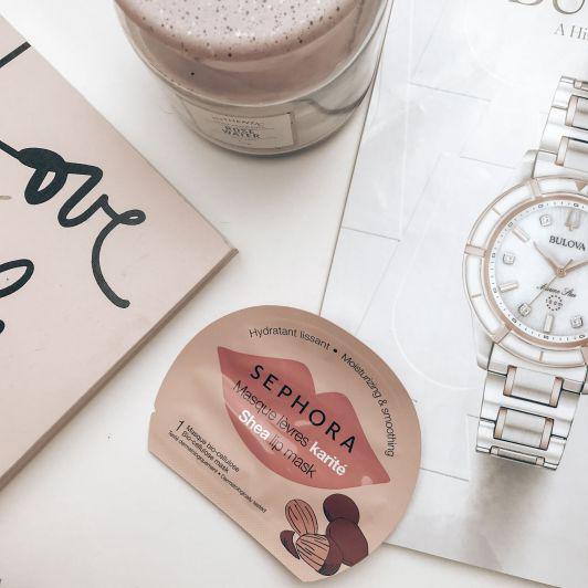 Sephora Maseczka do ust w płacie, Shea