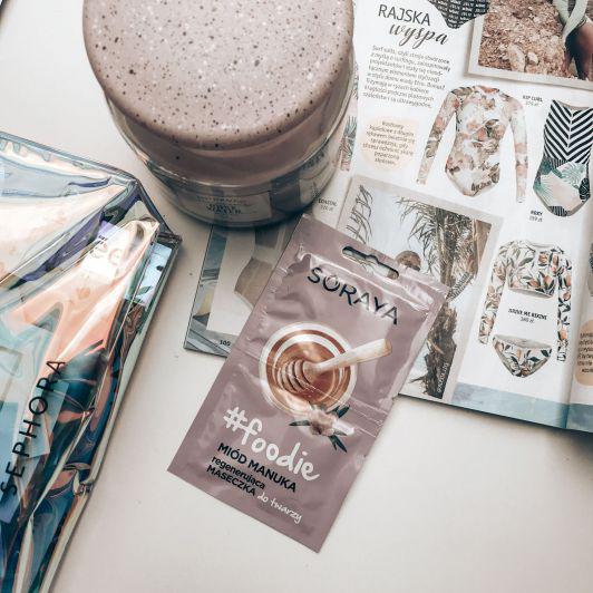 Soraya #foodie, Maseczka do twarzy, Regenerująca, Miód manuka
