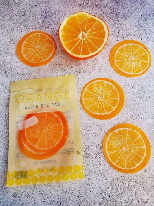 Vitamasques Maska pod oczy w płatkach, Orange Slice Eye Pads