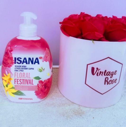 Isana Mydło do rąk w płynie,Floral Festival