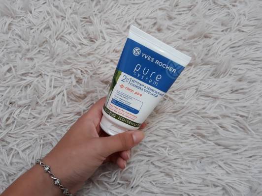 kosmetyki zele pianki do oczyszczania twarzy yves rocher