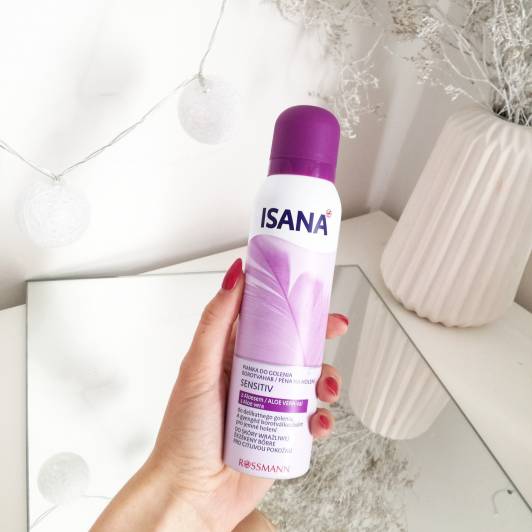 Pianka do golenia Isana Sensitiv
