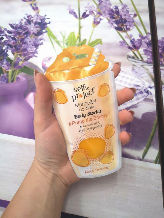 Selfie Project Body Stories, #PumpTheEnergy, Żel do ciała, Nawilża skórę, Koi, Regeneruje, Mango Smoothie