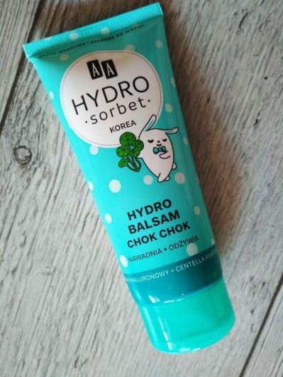 AA Hydro Sorbet, Blasam do ciała, Chok Chok, Kwas hialuronowy i centella asiatica