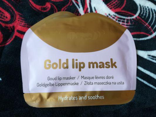 Mascot Europe Złota maseczka na usta