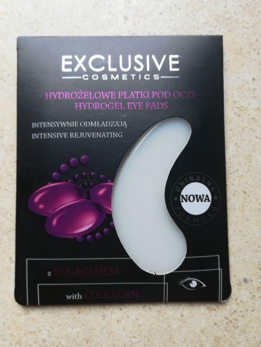 Exclusive Cosmetics Płatki pod oczy, Hydrożelowe, Z kolagenem
