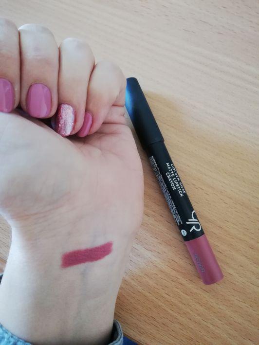 Golden Rose Longstay Liquid Matte Lipstick, Pomadka do ust w płynie, Matowa, nr 10 
