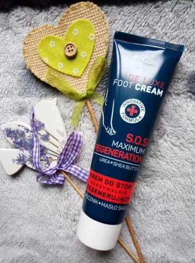 Vollare Cosmetics Krem do stóp, De Luxe Foot Cream, S.O.S Maximum Regeneration, maksymalnie regenerujący