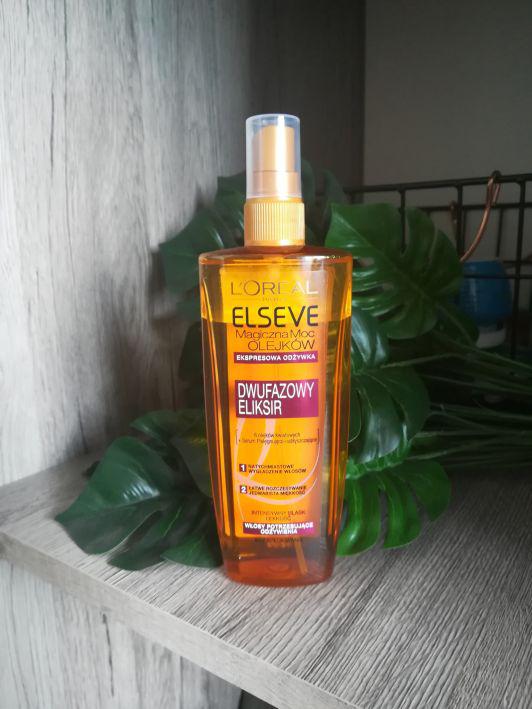 L'Oréal Elseve, Eliksir w sprayu, Dwufazowy, Magiczna moc olejków