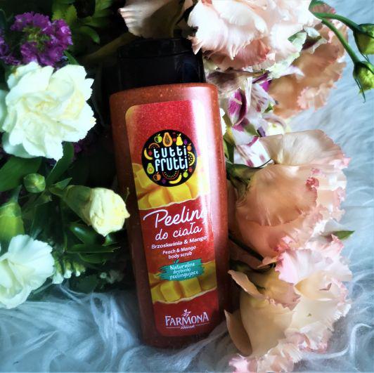 Farmona Tutti Frutti, Peeling do ciała, Brzoskwinia i mango 