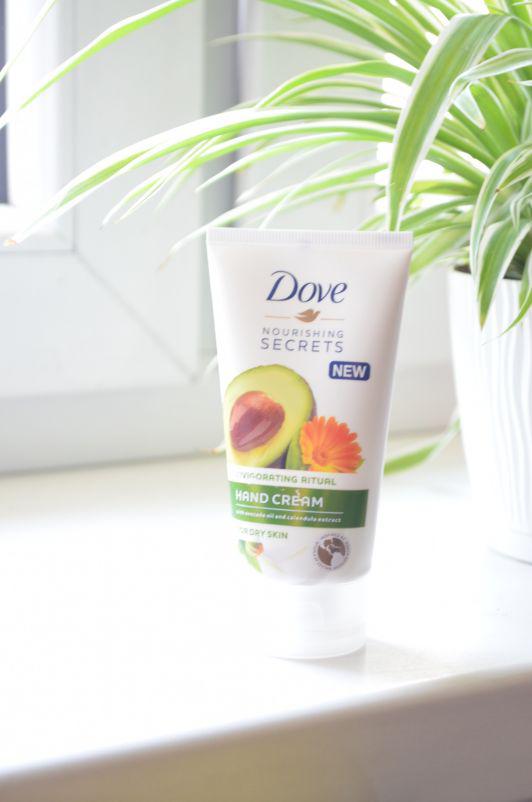 Dove Nourishing Secrets, Krem do rąk, Skóra sucha, Invigorating Ritual, Olej awokado i ekstrakt z nagietka
