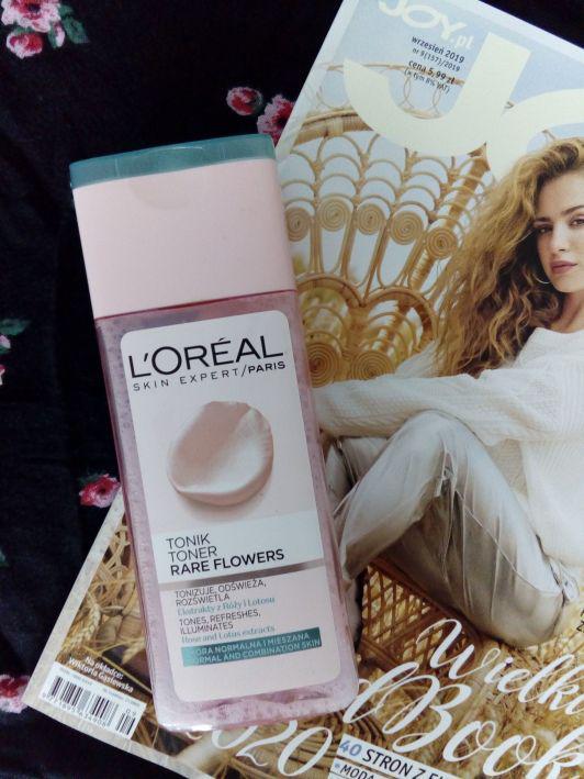L'Oréal Skin Expert, Tonik do twarzy, Rare Flowers, Skóra normalna i mieszana