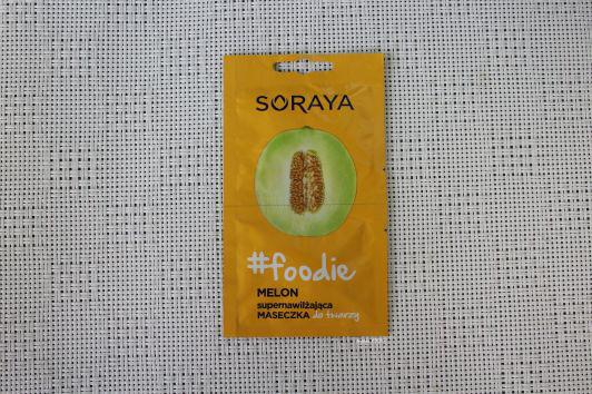 Soraya #foodie, Maseczka do twarzy, Supernawilżająca, Melon