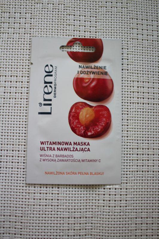 Lirene Maseczka do twarzy, Nawilżenie i odżywienie, Witaminowa maska ultranawilżająca, Wiśnia z Barbados