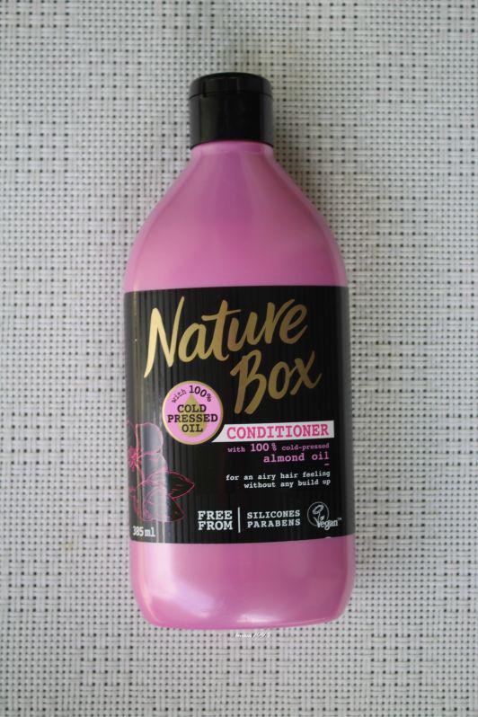 Nature Box Odżywka do włosów, Olej migdałowy