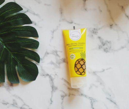 BeBeauty Care, Peeling do twarzy, Enzymatyczny, Ananas, Oczyszczenie i wygładzenie