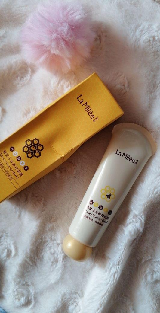 LA milee Maska miodowa peelingująca peel off