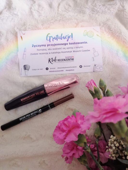 Rimmel Wonder'Luxe Volume Mascara, Tusz do rzęs, Black