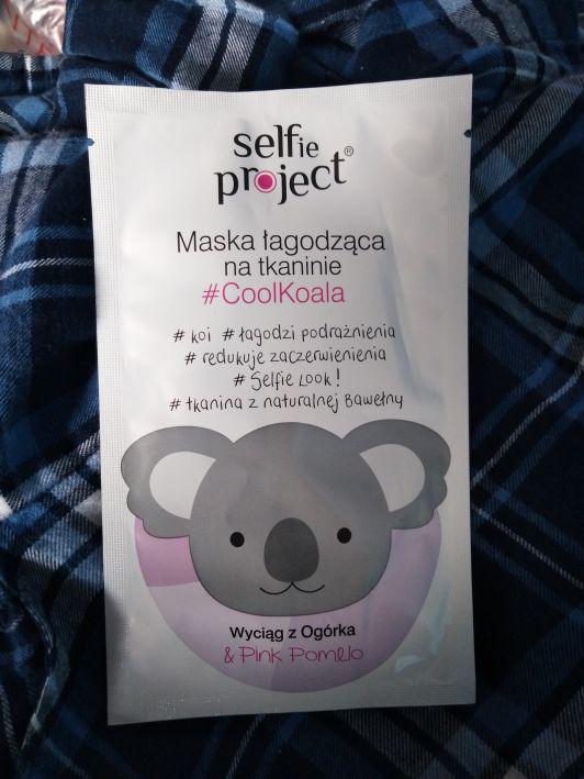 Selfie Project Maska do twarzy w płacie, Na tkaninie, #CoolKoala