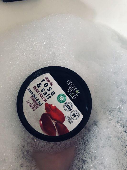 Organic Shop Organic rose&salt body polish
