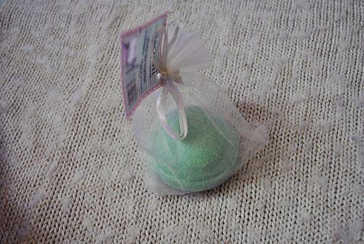 Nacomi Kula do kąpieli, O zapachu zielonej herbaty, Z olejem arganowym