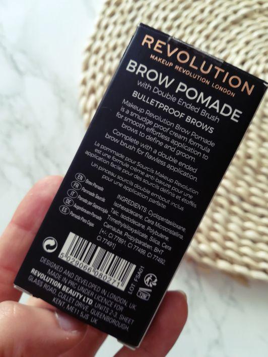Pomada do brwi Soft Brown Makeup Revolution