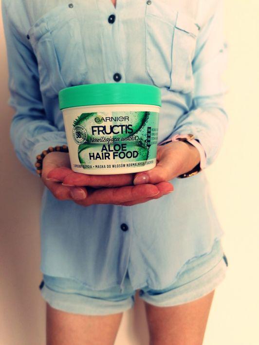 Garnier Fructis, Hair Food, Maska do włosów, Aloes