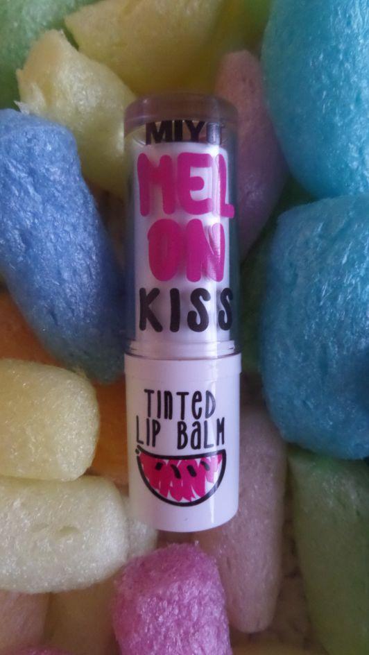 MIYO Melon Kiss Tinted Lip Balm, Balsam do ust, Koloryzujący