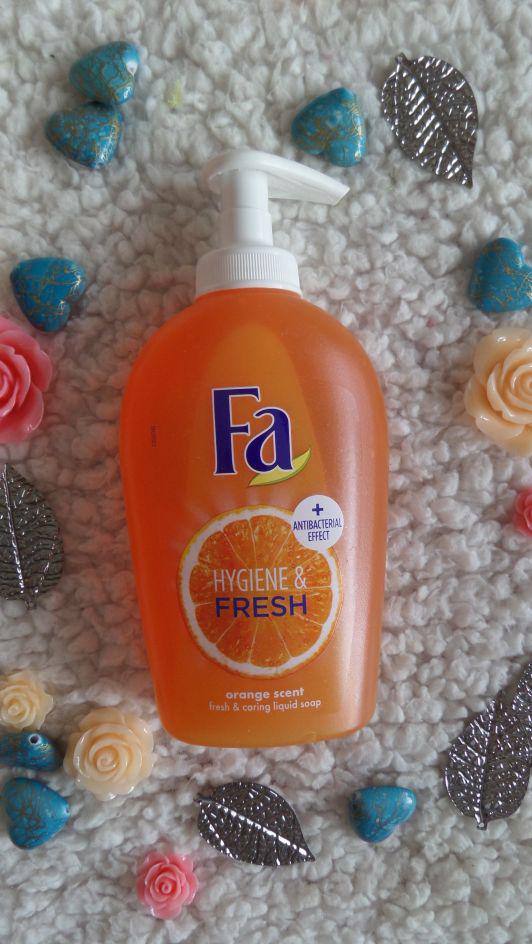Fa mydło w płynie, Hygiene&Fresh , o zapachu pomarańczy i różowego grejpfruta