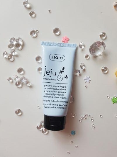 Ziaja Jeju, Młoda skóra, Pasta w czarne kropki, Przeciw zaskórnikom