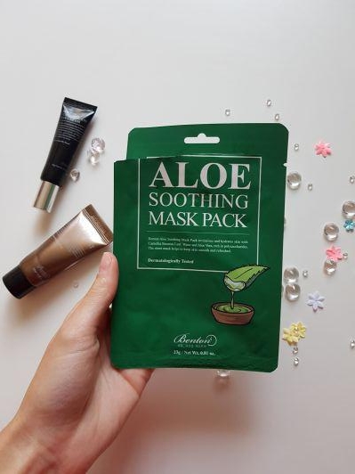 Benton Maska do twarzy w płacie, Aloe Soothing Mask Pack