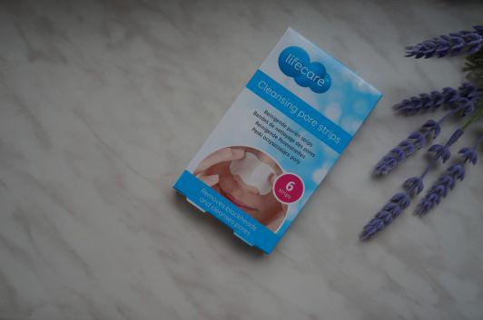 Lifecare Cleasing pore strips, Paski oczyszczające pory 