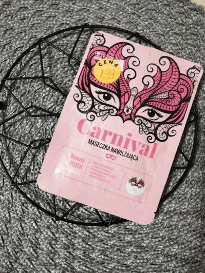 Muju Maska do twarzy w płacie, Carnival, Nawilżająca