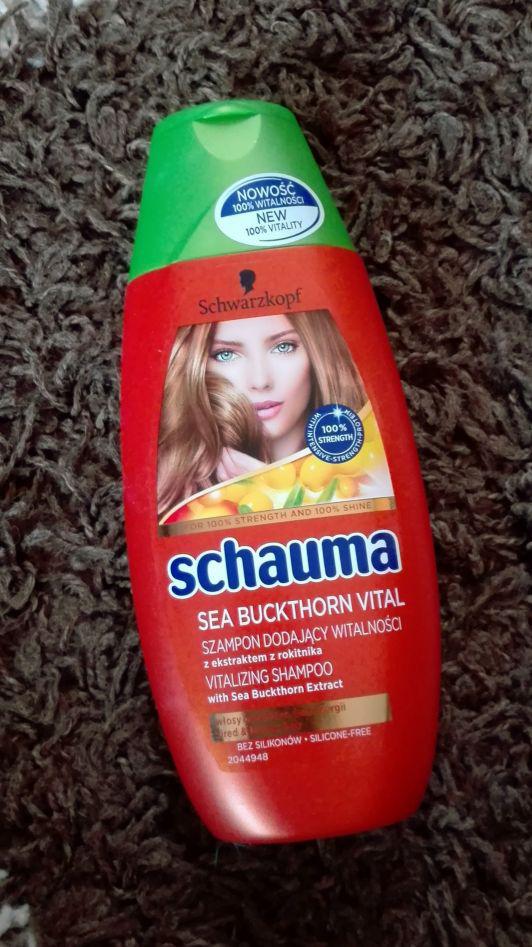 Schwarzkopf Schauma, Szampon do włosów, Dodający witalności, Sea Buckthorn Vital