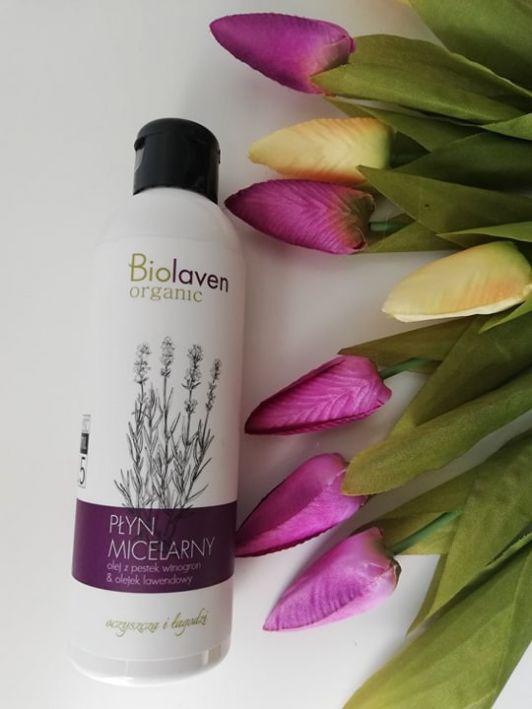 Biolaven Płyn micelarny, Olej z pestek winogron & olejek lawendowy