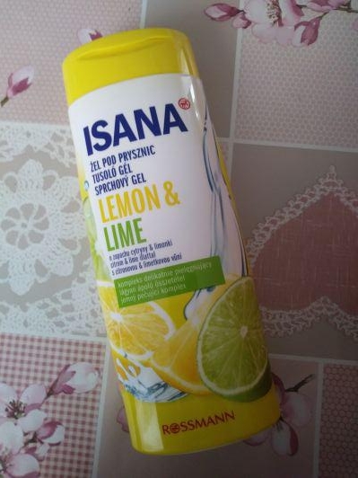 Isana Żel pod prysznic, Lemon & Lime