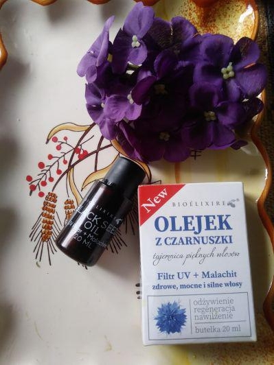 Bioélixire Olejek z czarnuszki, Olejek do włosów, Black Seed Oil