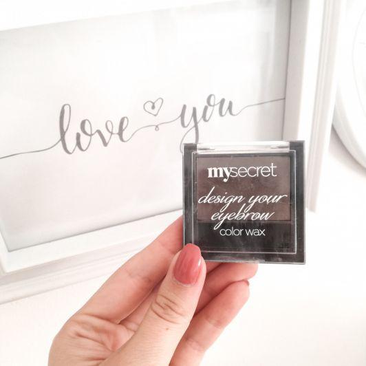 My Secret Design Your Eyebrow, Wosk do brwi, Nr 01 Warm Taupe