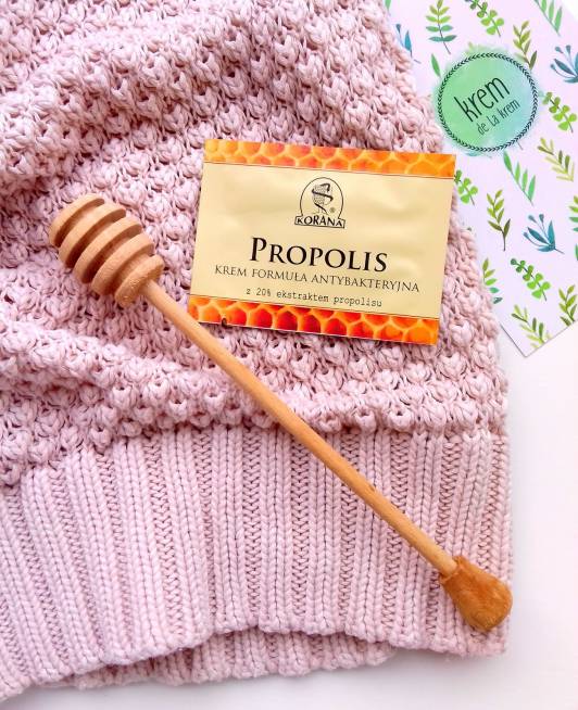 Korana Propolis, Krem do twarzy, Formuła antybakteryjna, 20% ekstraktu z propolisu