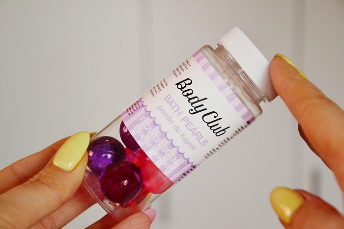 Perełki z olejkiem do kąpieli...