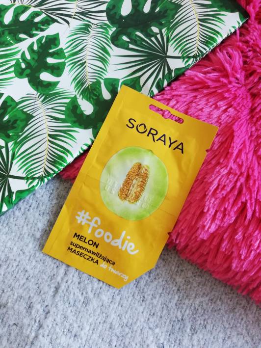 Soraya #Foodie, Supernawilżająca maseczka do twarzy, Melon