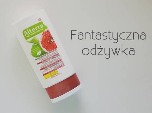 Alterra Bio-owoc Granatu & Bio-Aloes, nawilżająca odżywka do włosów 